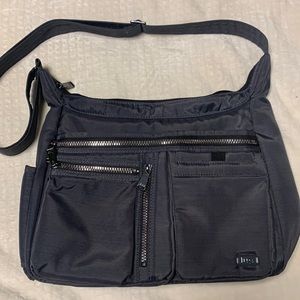 Lug bag - Double Dutch 2 in Brushed Grey